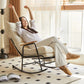 Mid-Century Modern stoppad fåtölj